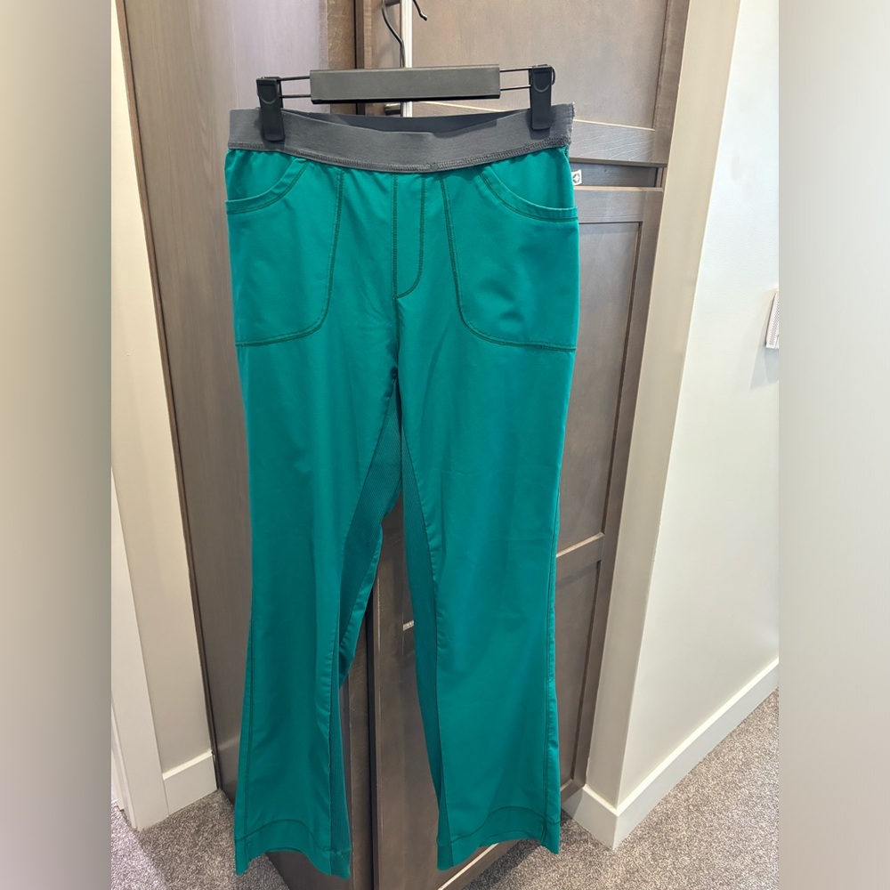 Green scrub pants